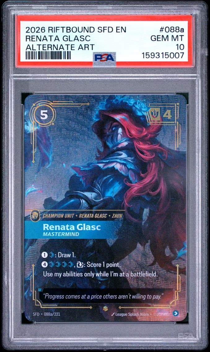 Renata Glasc - Mastermind, PSA 10