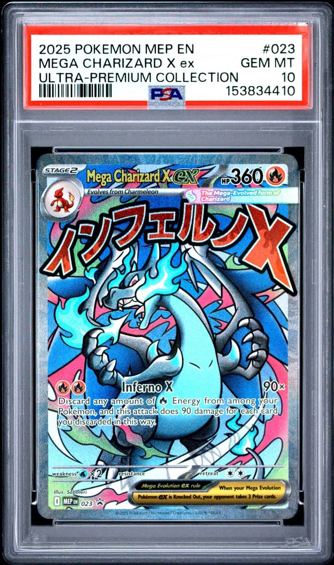 Mega Charizard X EX, PSA 10
