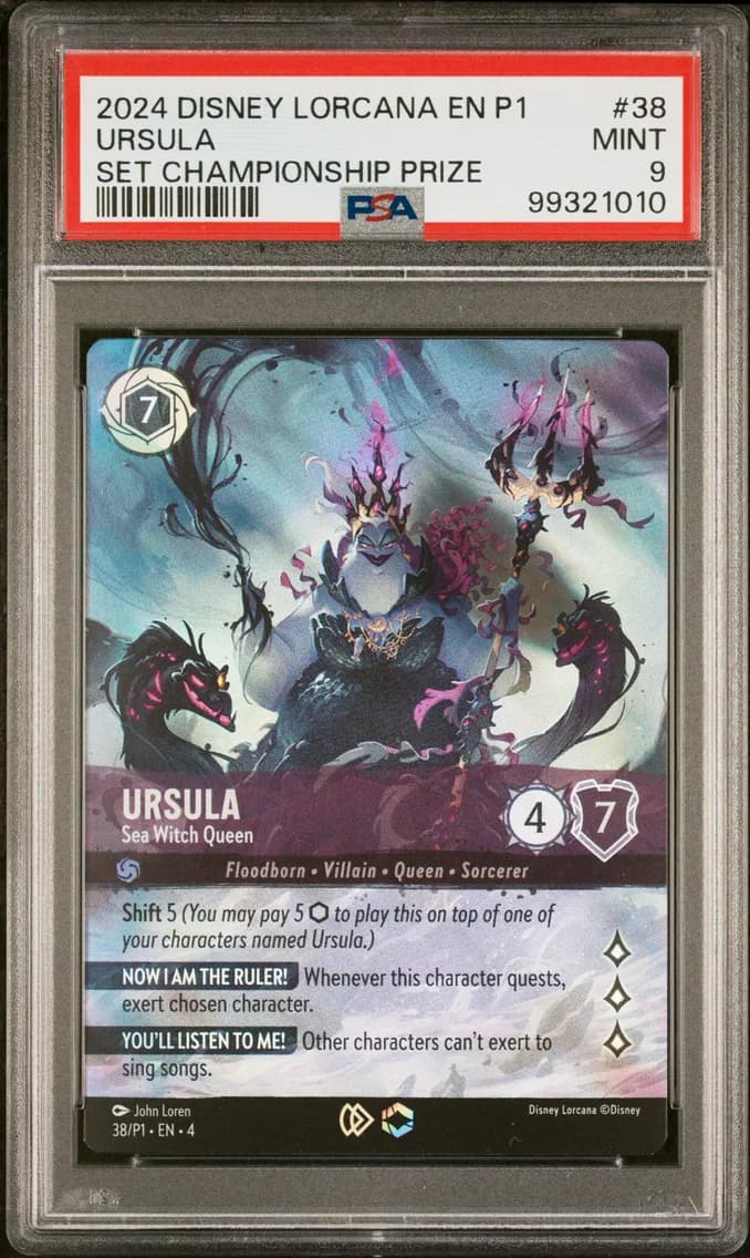 Ursula - Sea Witch Queen, PSA 9