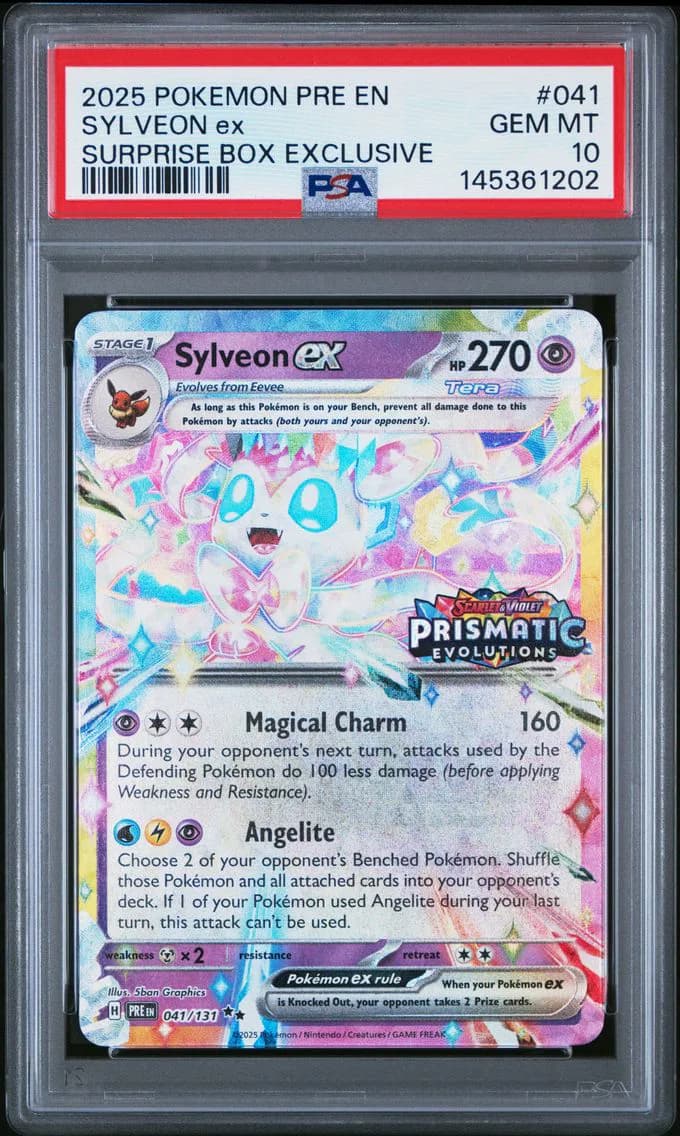 Sylveon EX, PSA 10