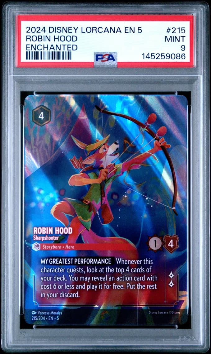 Robin Hood - Sharpshooter, PSA 9