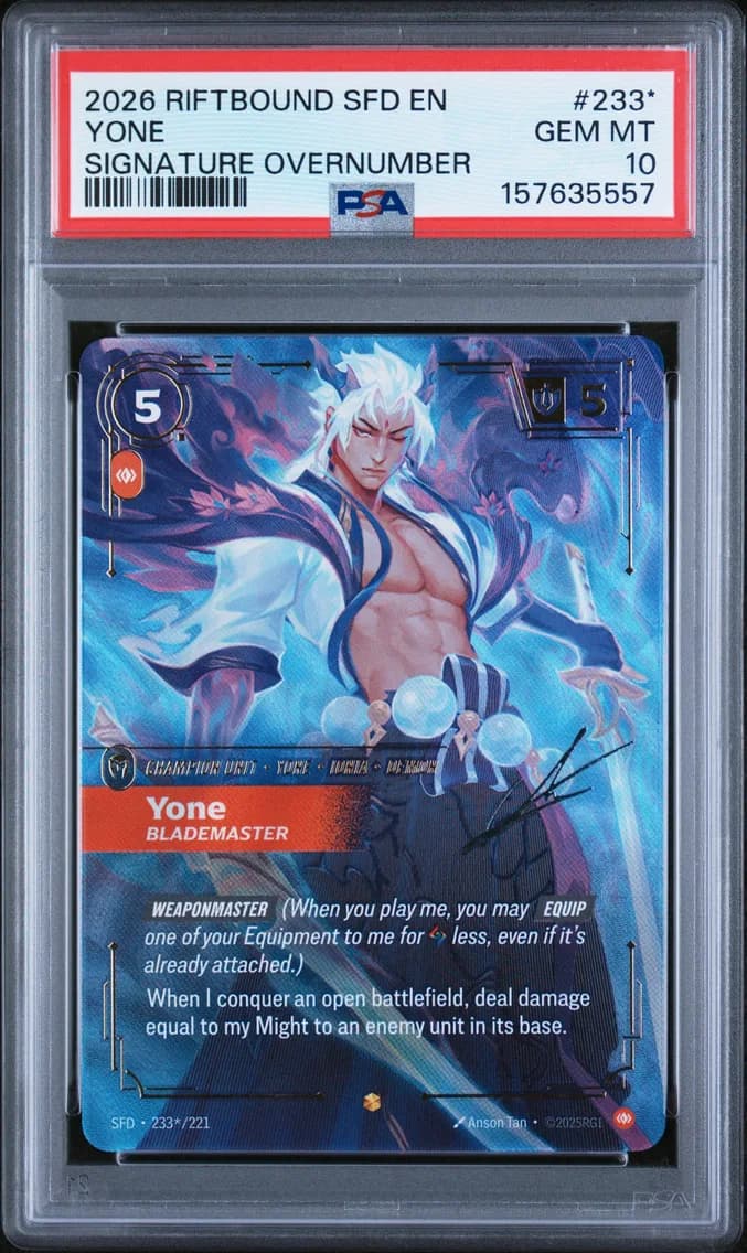 Yone - Blademaster, PSA 10