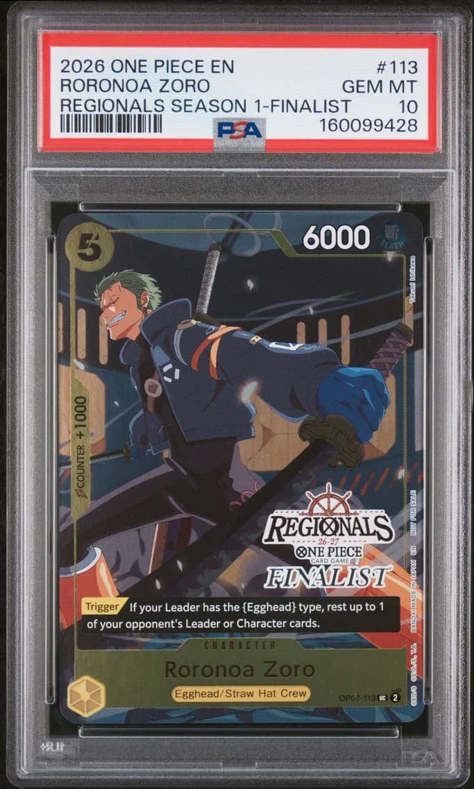 Roronoa Zoro, PSA 10