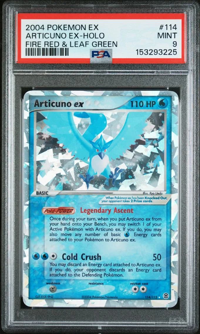 Articuno EX-Holo, PSA 9