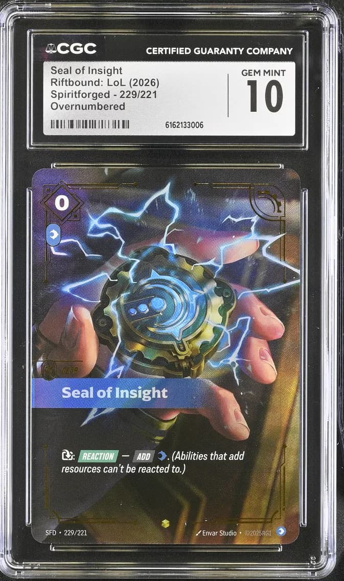 Seal of Insight, CGC 10