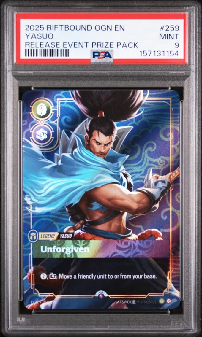Yasuo - Unforgiven, PSA 9