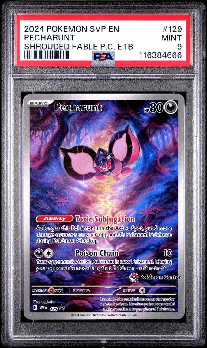 Pecharunt, PSA 9