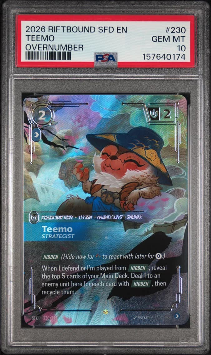 Teemo - Strategist, PSA 10