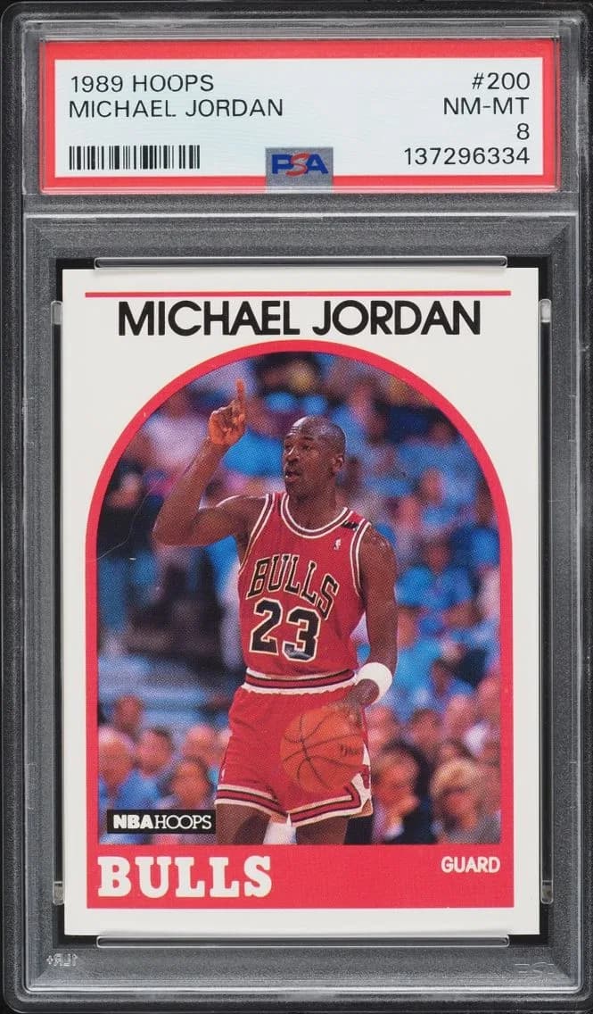 Michael Jordan, PSA 8