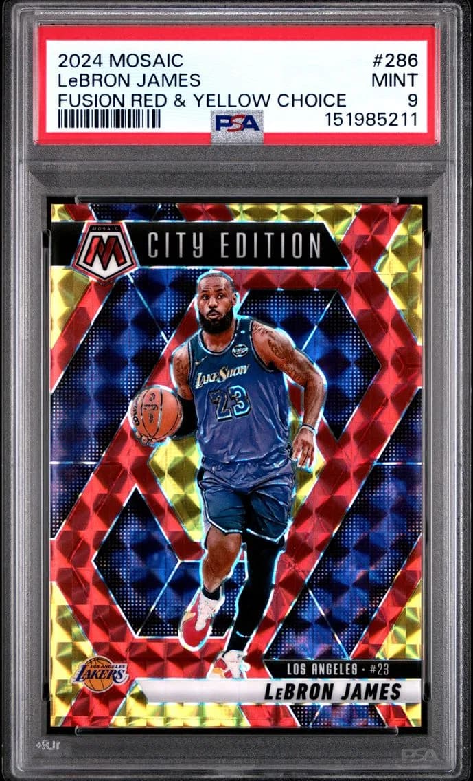 LeBron James, PSA 9
