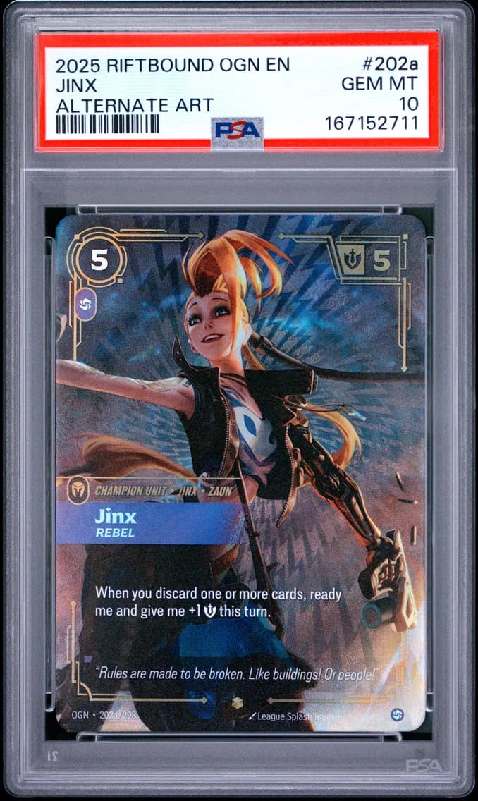 Jinx - Rebel, PSA 10