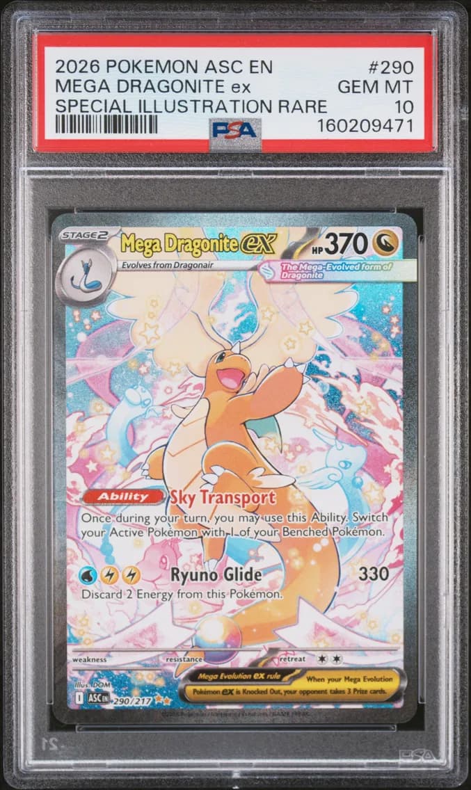 Mega Dragonite EX, PSA 10