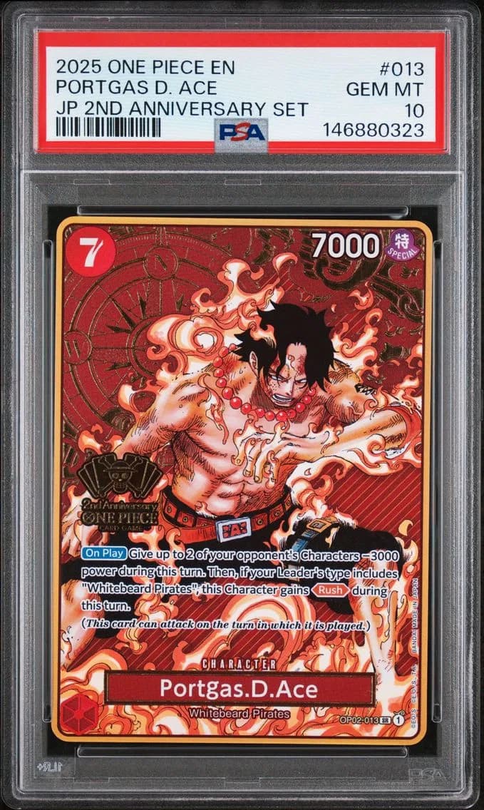 Portgas D. Ace, PSA 10