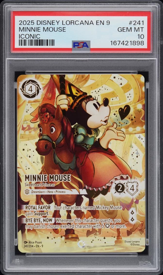 Minnie Mouse - Sweetheart Princess, PSA 10