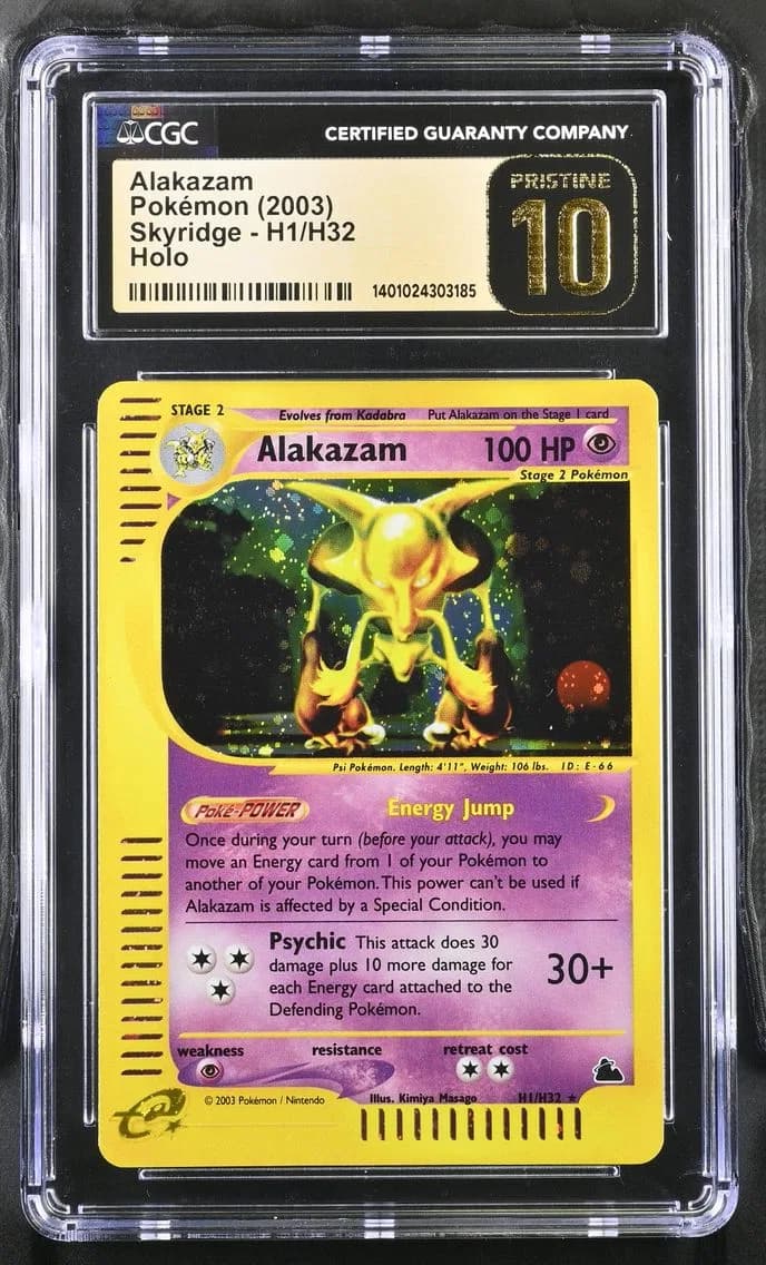 Alakazam, CGC Pristine 10