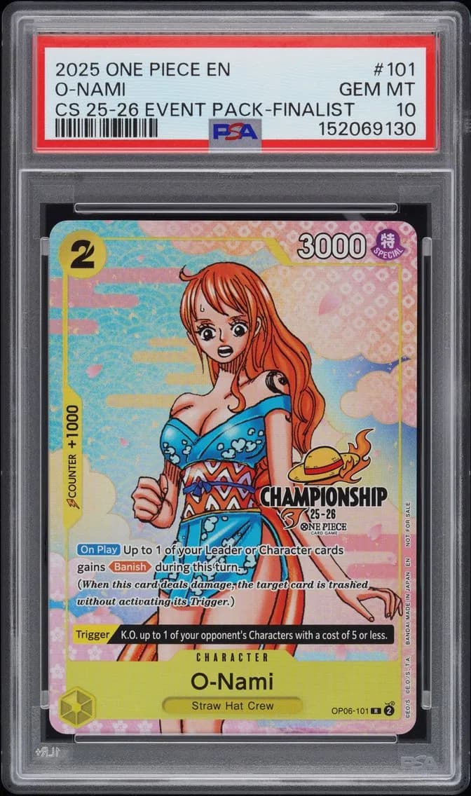 O-Nami, PSA 10