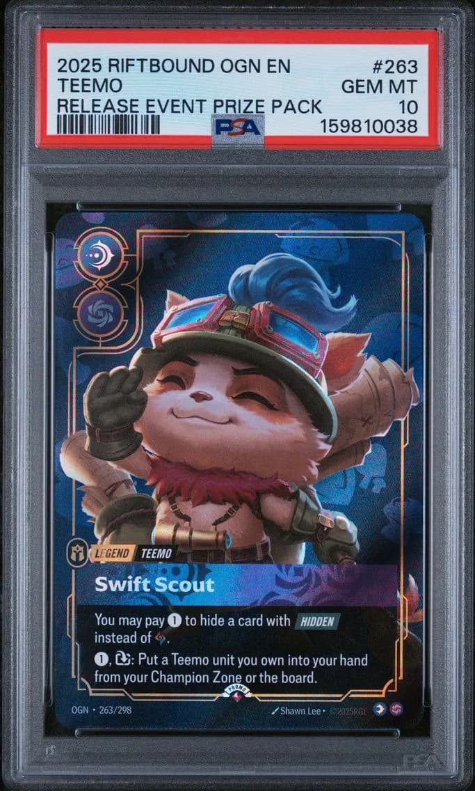 Teemo - Swift Scout, PSA 10