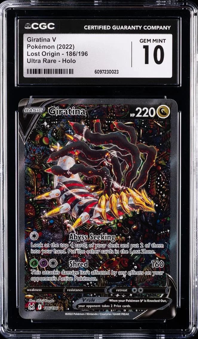 Full Art/Giratina V, CGC 10