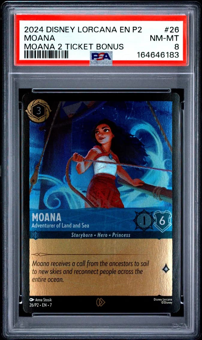 Moana - Adventurer of Land and Sea, PSA 8