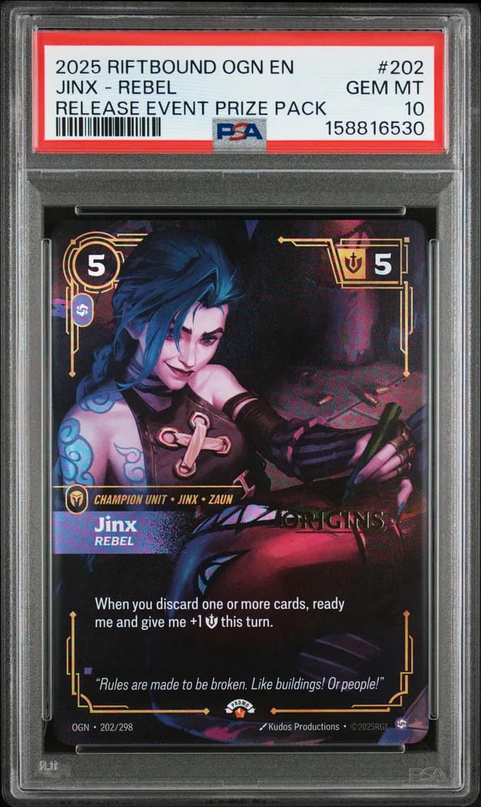Jinx - Rebel, PSA 10