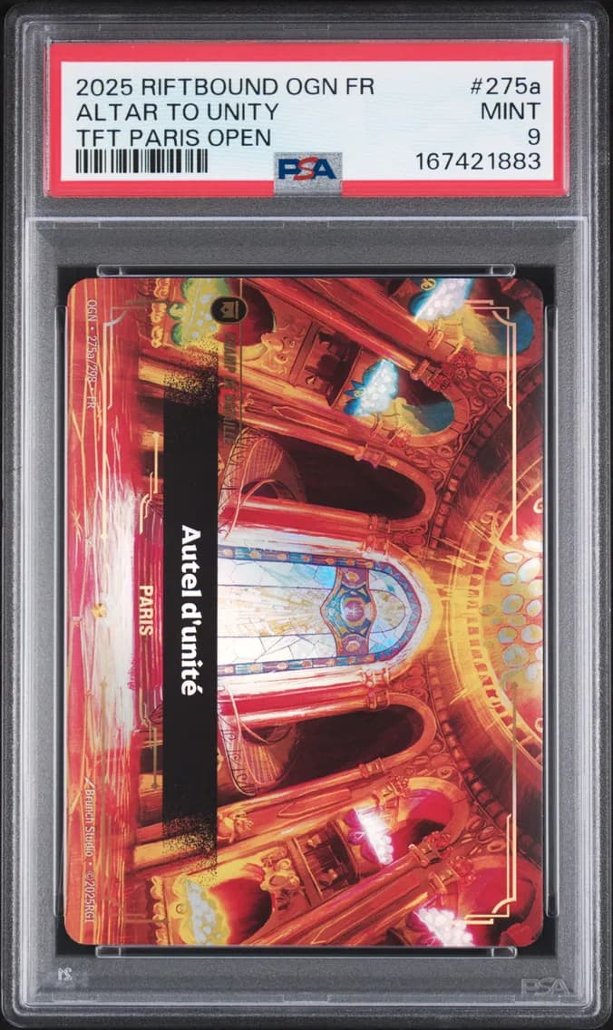 Altar to Unity, PSA 9