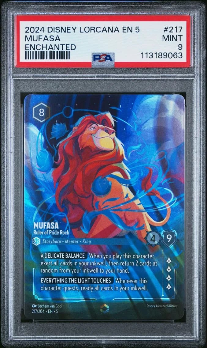 Mufasa - Ruler of Pride Rock, PSA 9