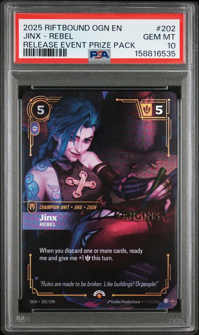 Jinx - Rebel, PSA 10