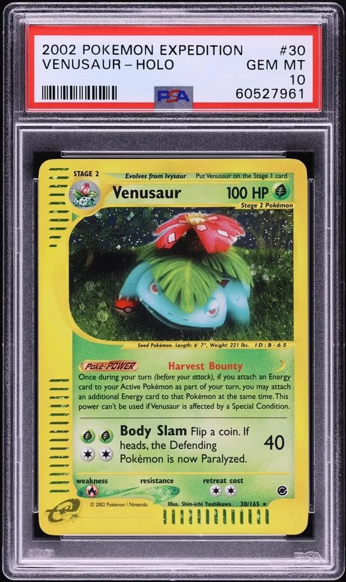 Venusaur, PSA 10