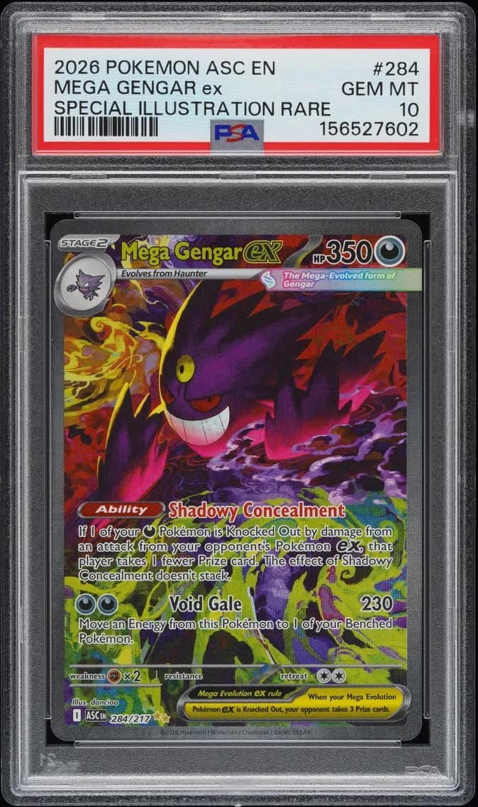 Mega Gengar EX, PSA 10