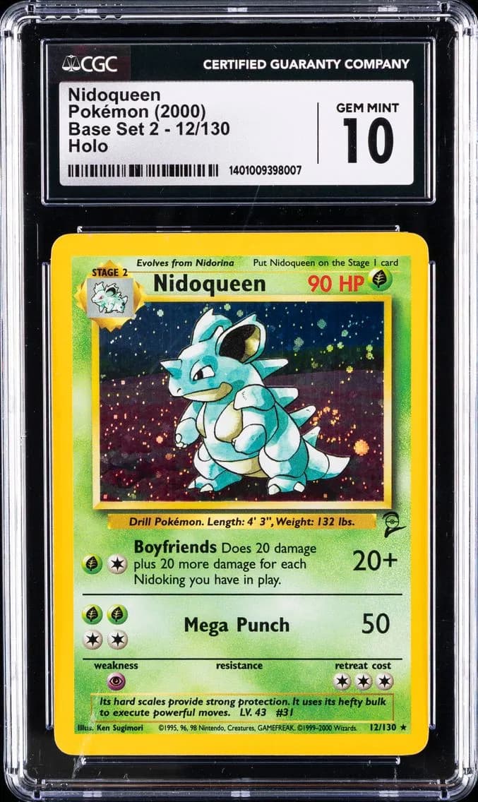 Nidoqueen-Holo, CGC 10
