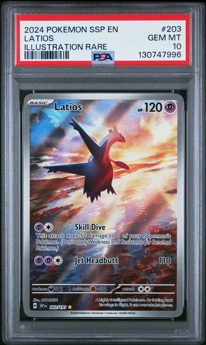 Latios, PSA 10
