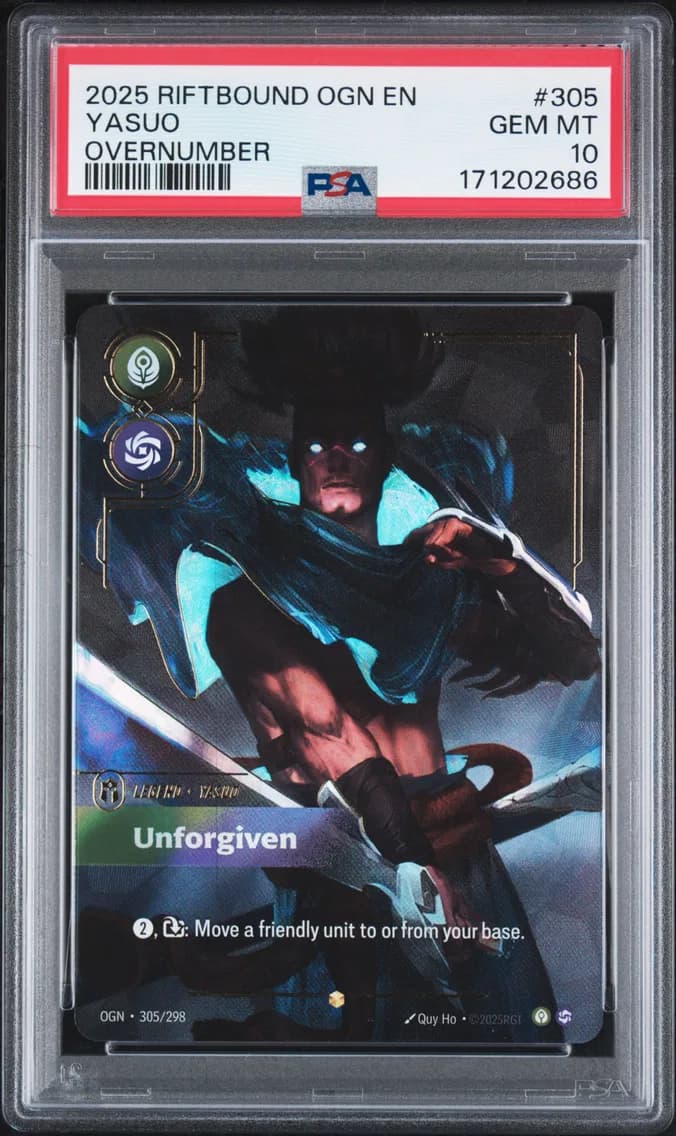 Yasuo - Unforgiven, PSA 10