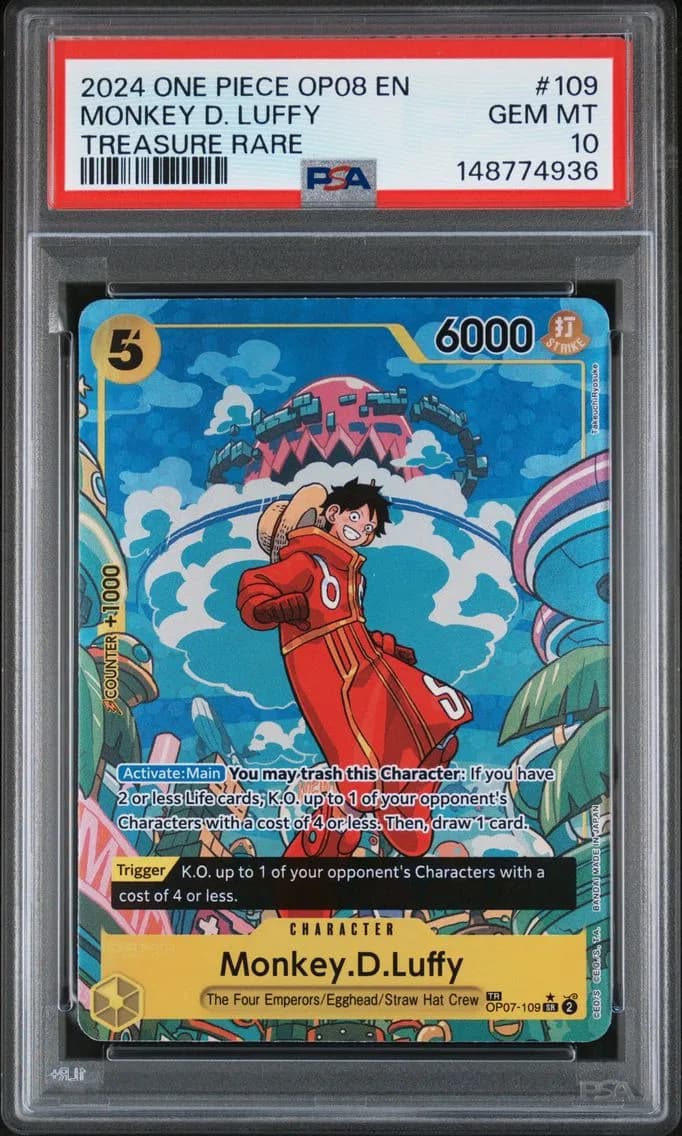 Monkey D. Luffy, PSA 10