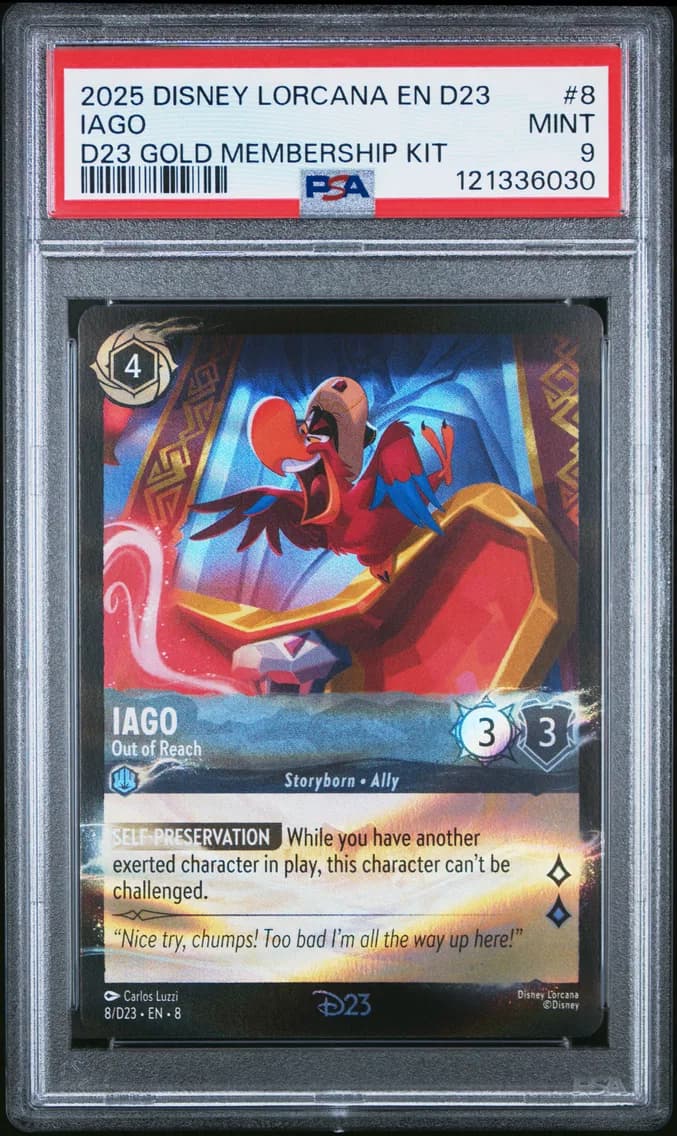 Iago - Out of Reach, PSA 9