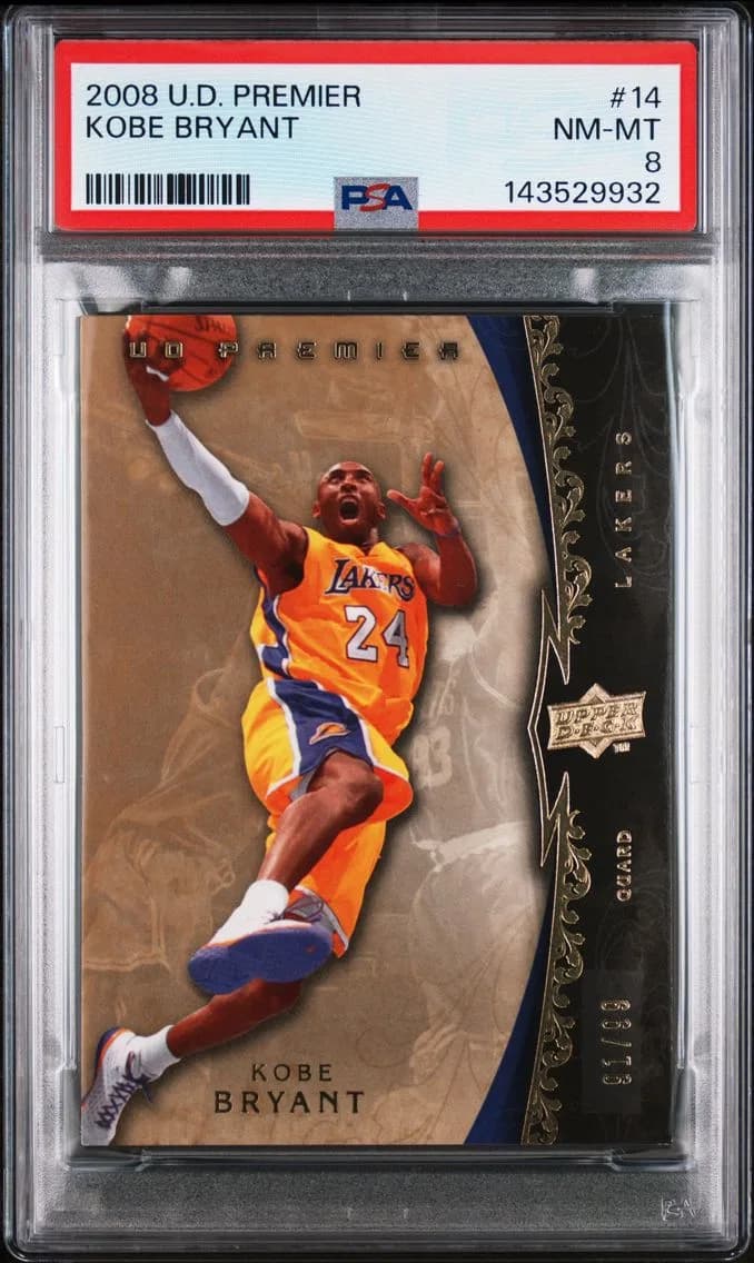 Kobe Bryant, PSA 8