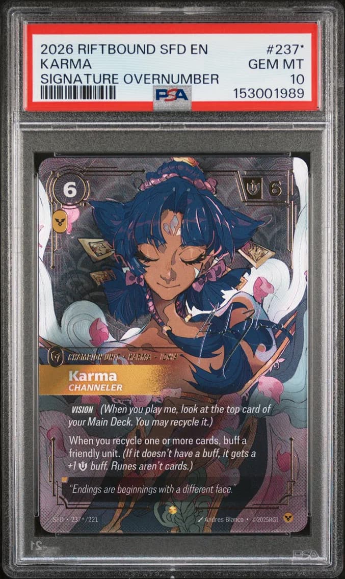 Karma - Channeler, PSA 10