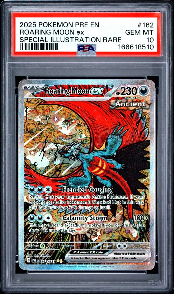 Roaring Moon EX, PSA 10