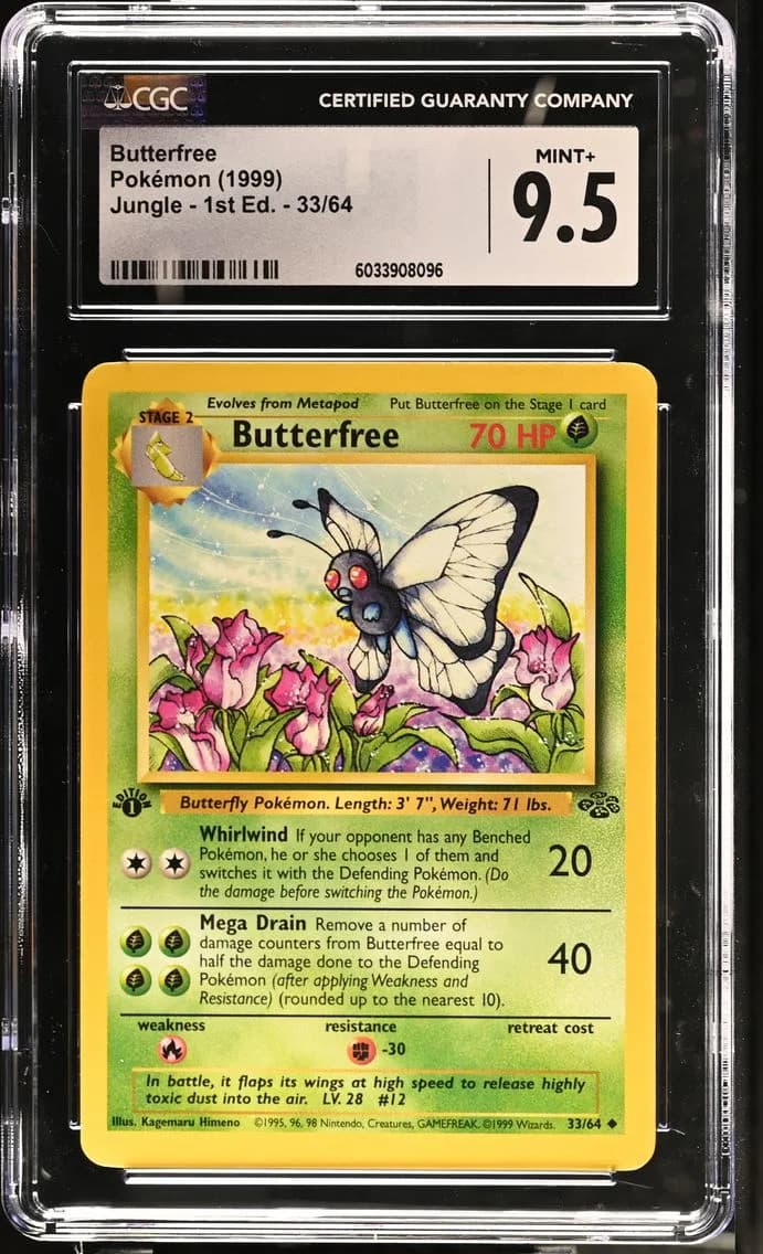 Butterfree, CGC 9.5