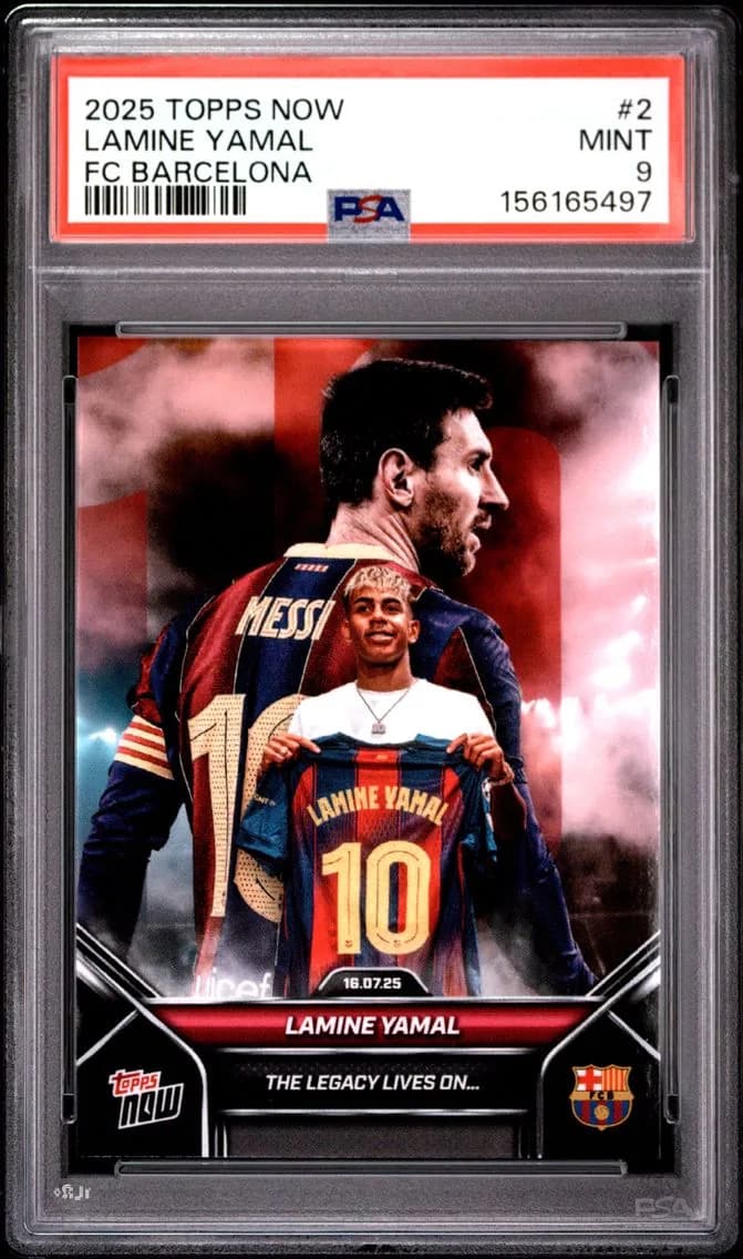 Lamine Yamal, PSA 9