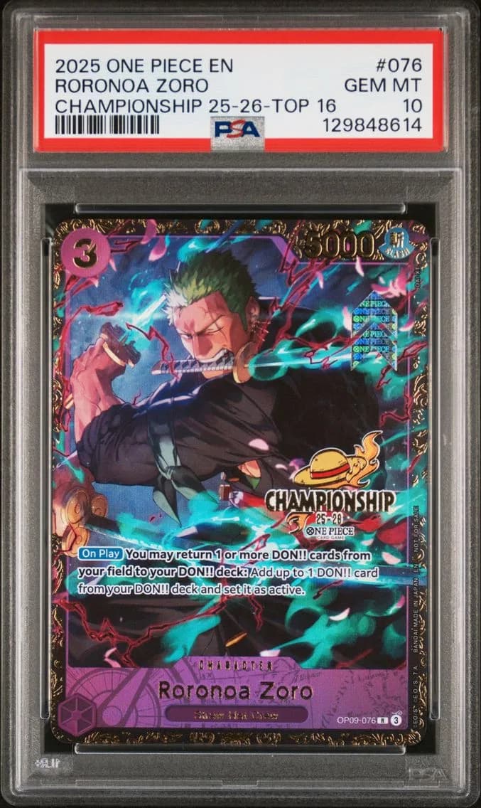 Roronoa Zoro, PSA 10