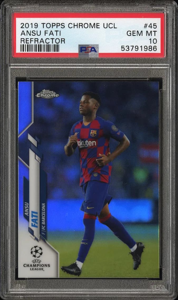 Ansu Fati, PSA 10