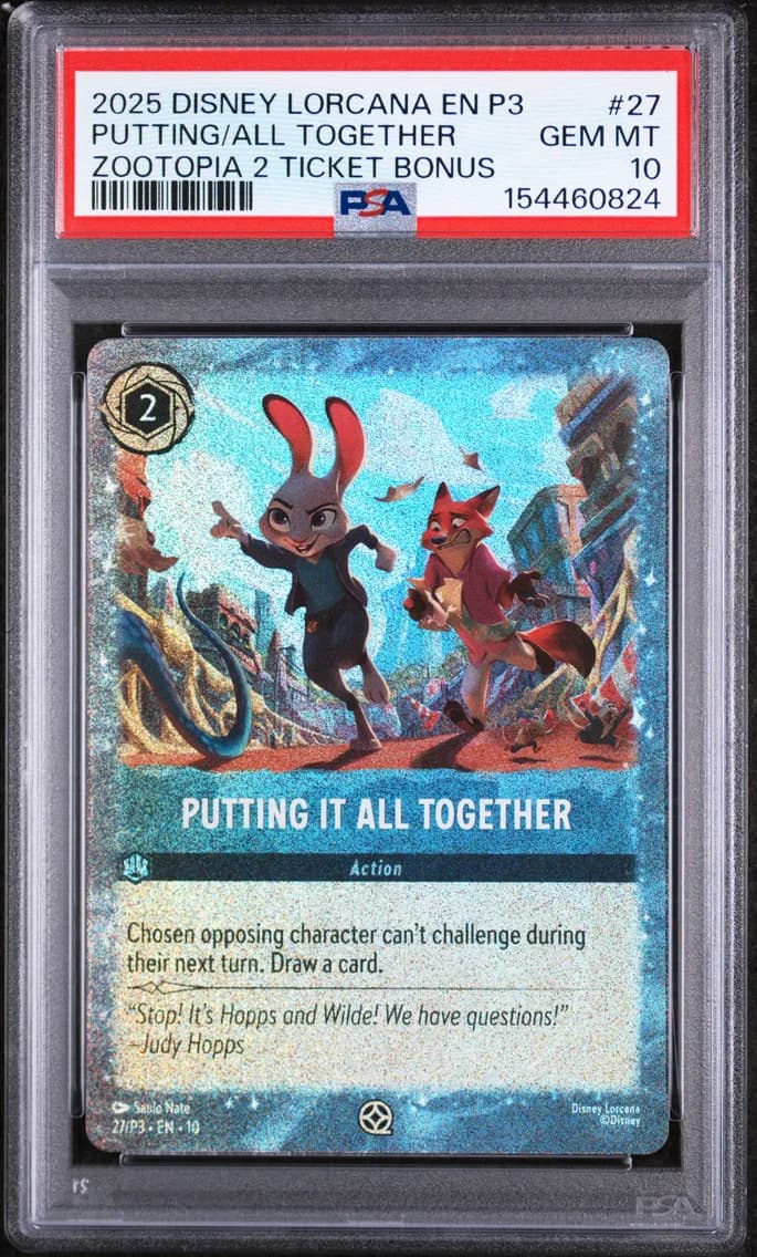 Putting It All Together, PSA 10