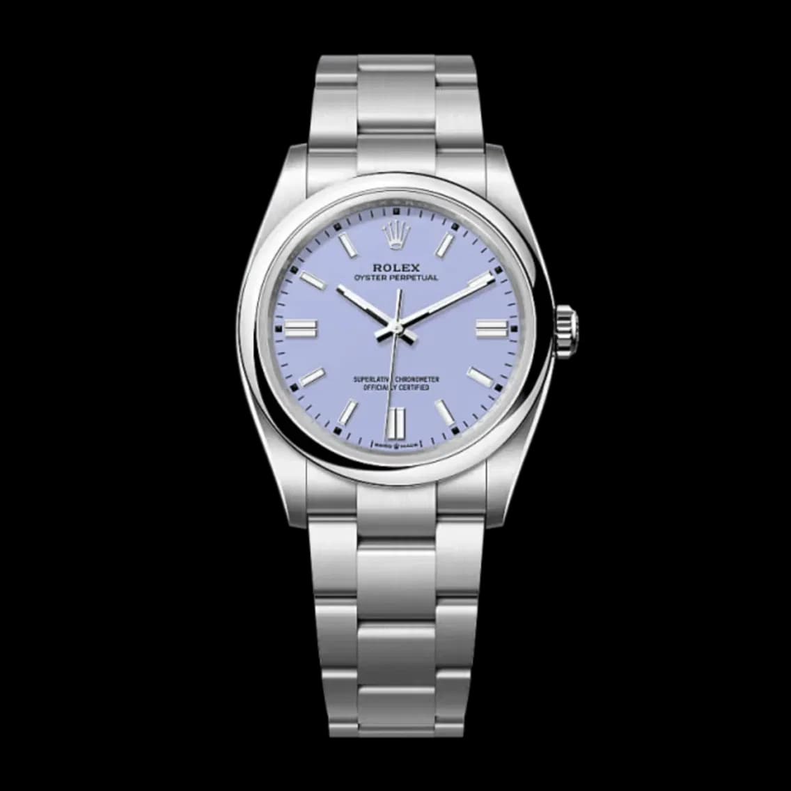 Rolex Oyster Perpetual 36 - Lilac Dial, WRISTCHECK 10
