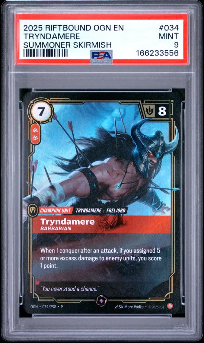Tryndamere - Barbarian, PSA 9