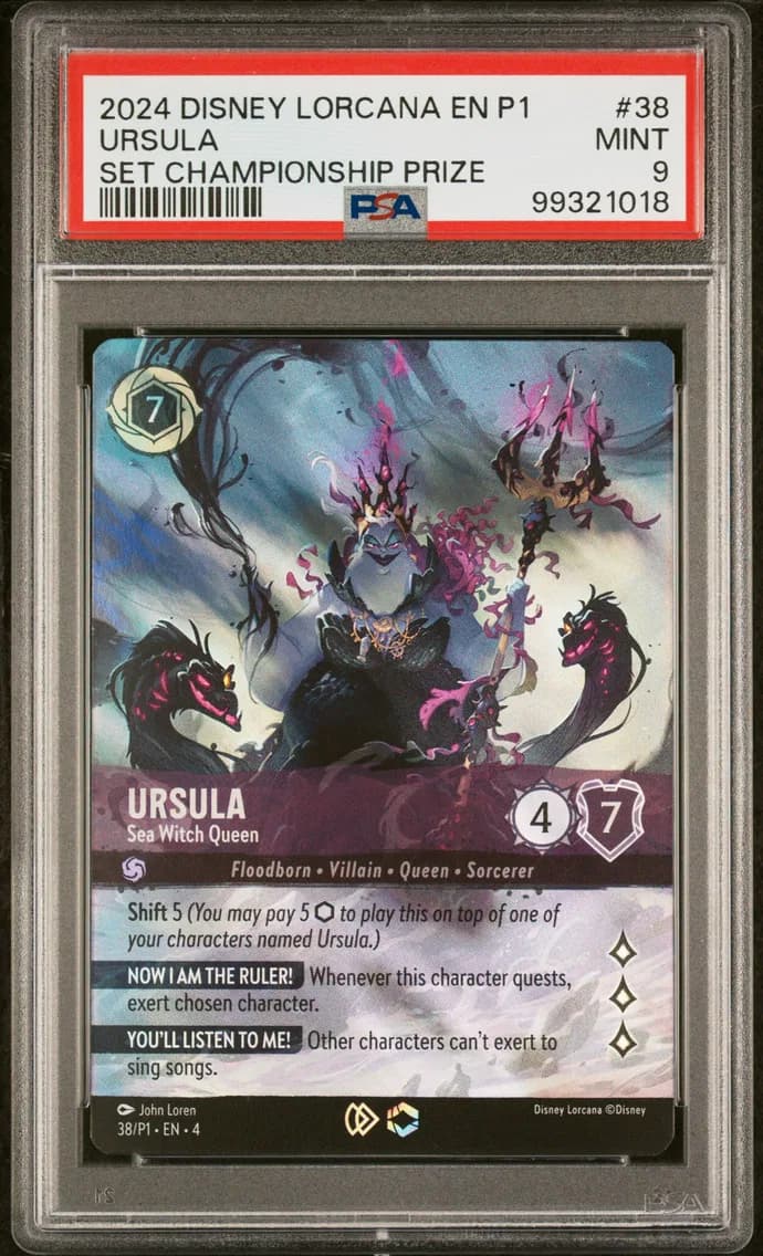 Ursula - Sea Witch Queen, PSA 9