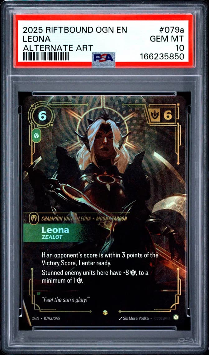 Leona - Zealot, PSA 10