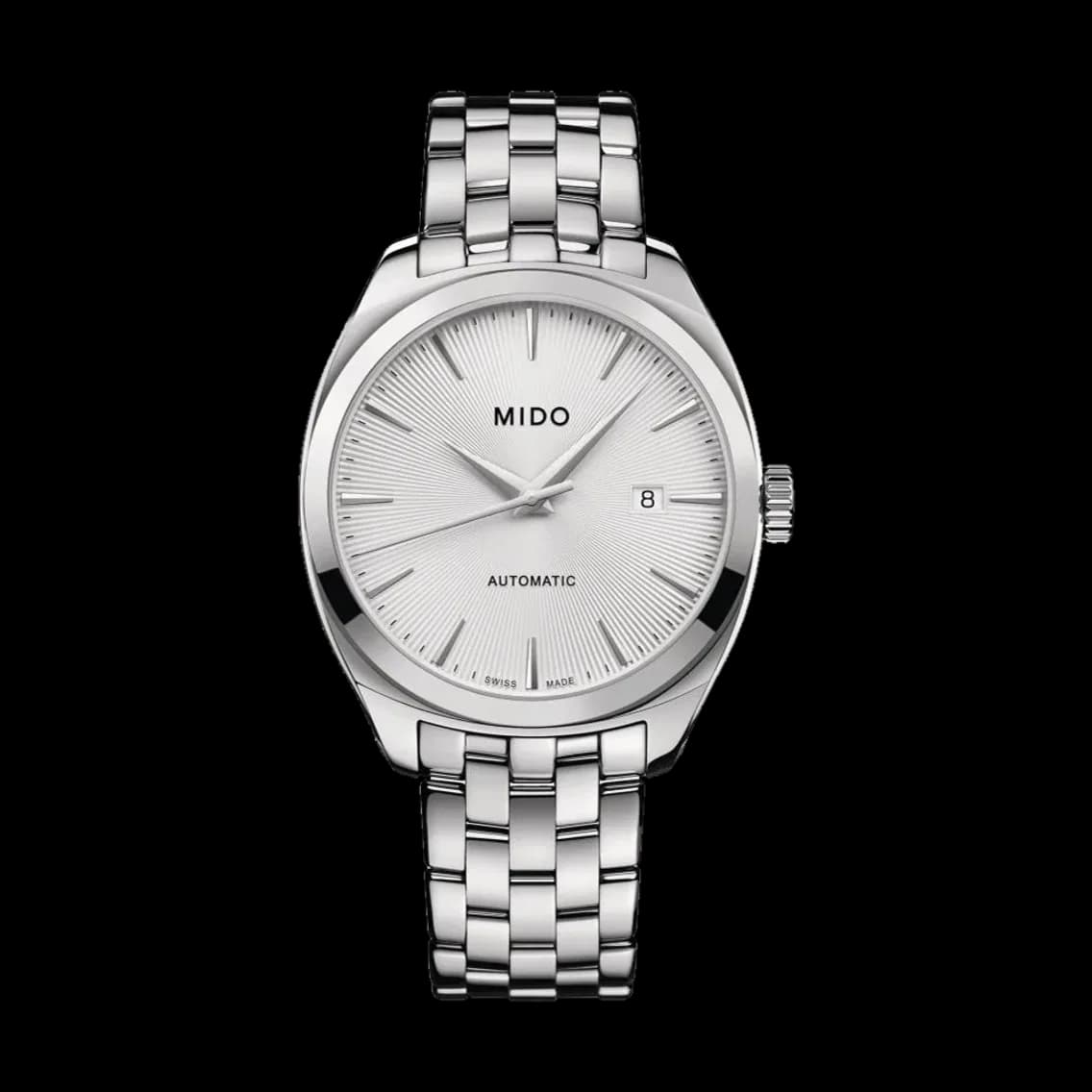 MIDO Belluna Royal 41.8mm - Silver on Bracelet, TEDDY BALDASSARRE 10