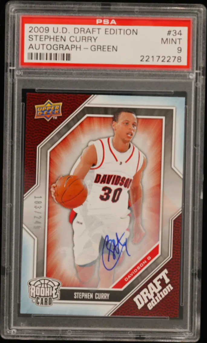 Stephen Curry, PSA 9