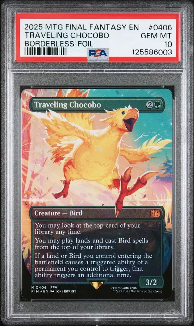 Traveling Chocobo, PSA 10