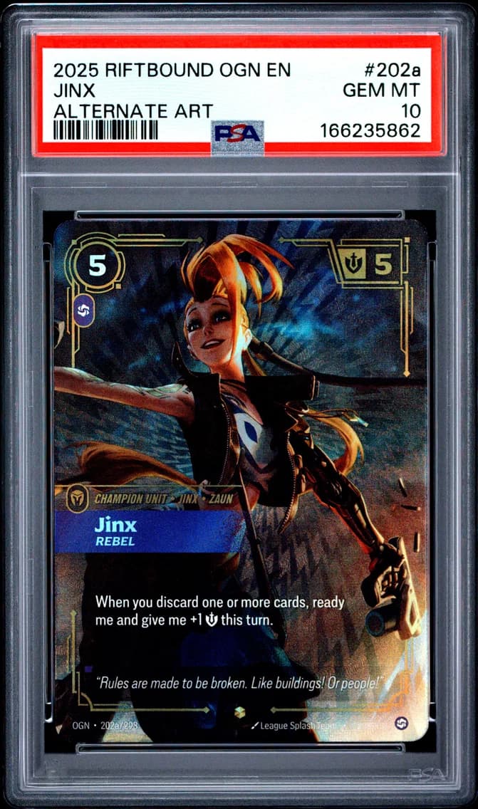 Jinx - Rebel, PSA 10